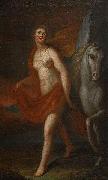 georg engelhardt schroder Athena och Pegasus Spain oil painting artist